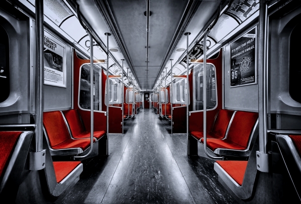 Photograph Roland Shainidze A Subway Car In Toronto on One Eyeland